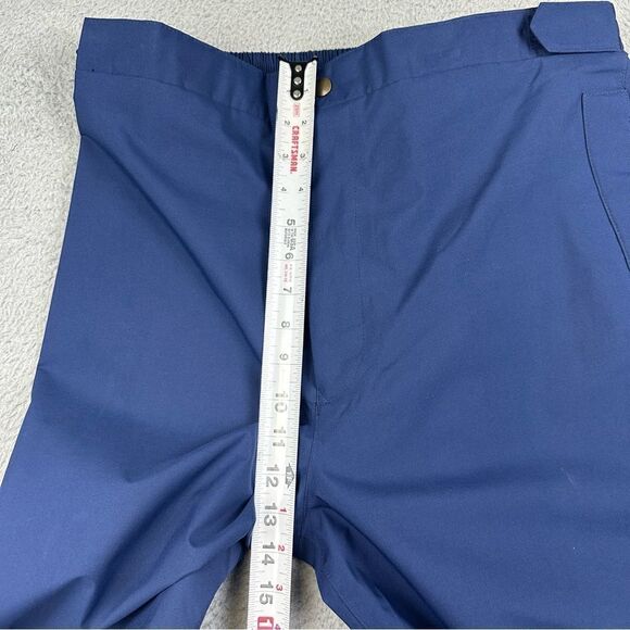 Tourney Rain Pants Mens Large Blue Branded Waterproof Fabric Outdoor Hiking Camp - Picture 10 of 16